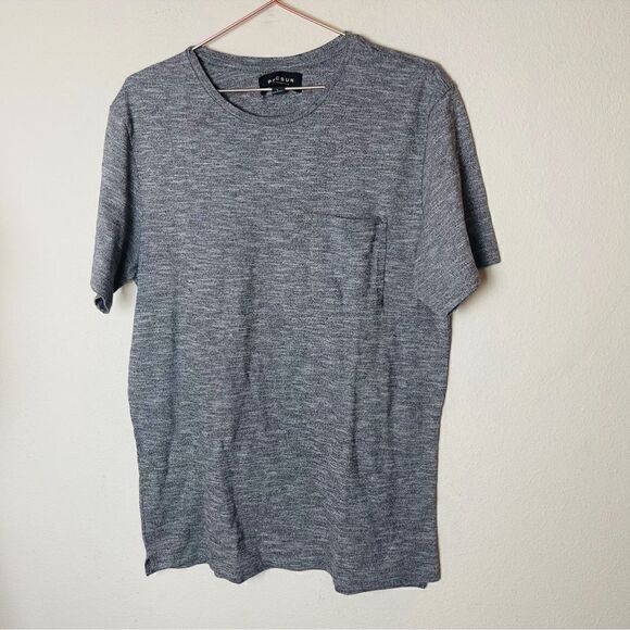 EUC Pacsun Mens Heather Gray Shirt Large - Picture 2 of 5
